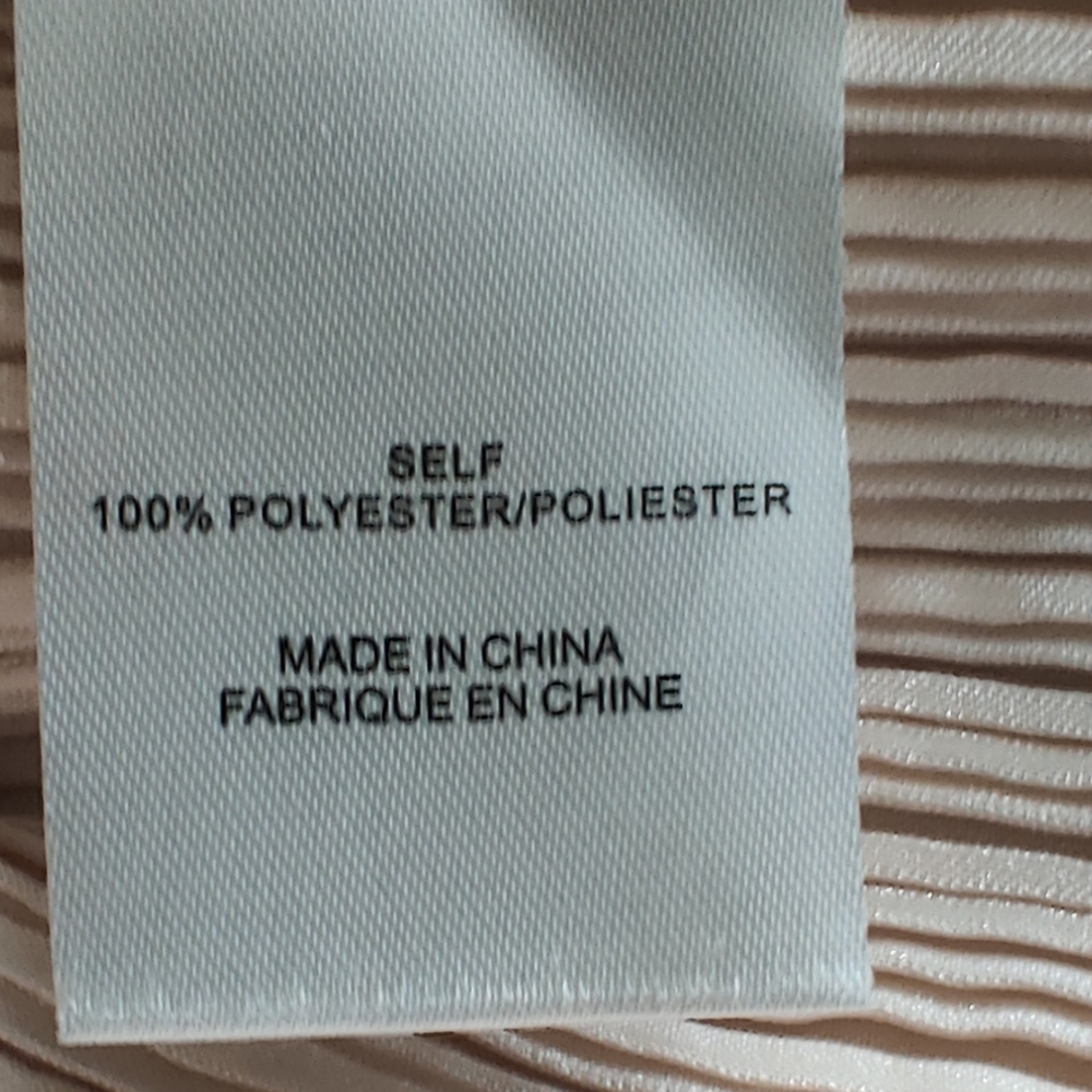 Tibi Crinkle Mini Cocktail Dress In Champagne Size 2 - Picture 6 of 6